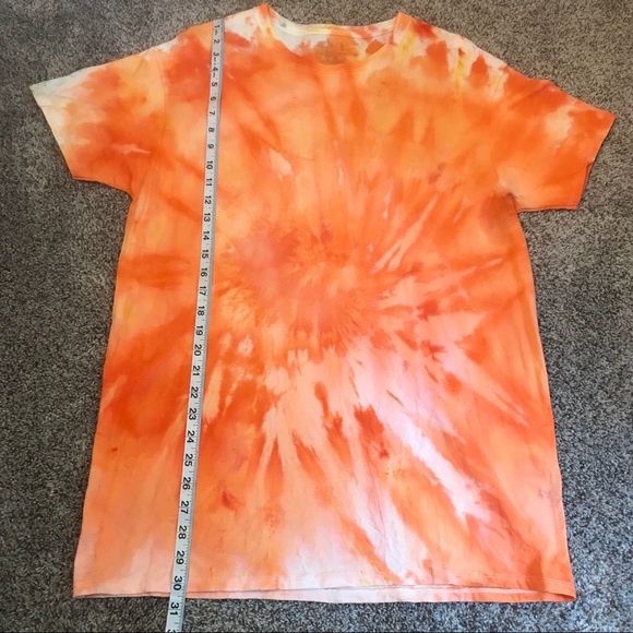 Custom Tie Dye Tshirt Unisex Size Large - Picture 5 of 9
